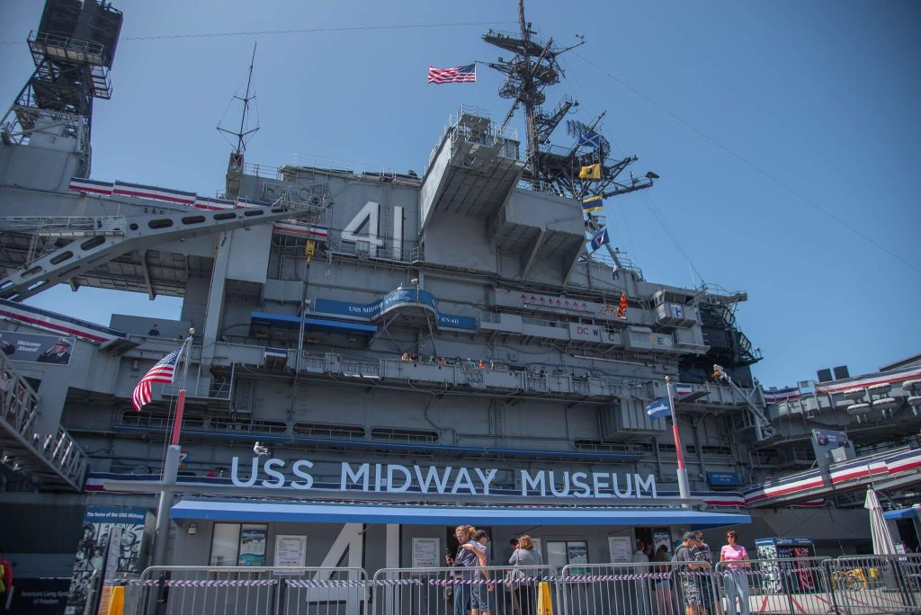USS midway museum California